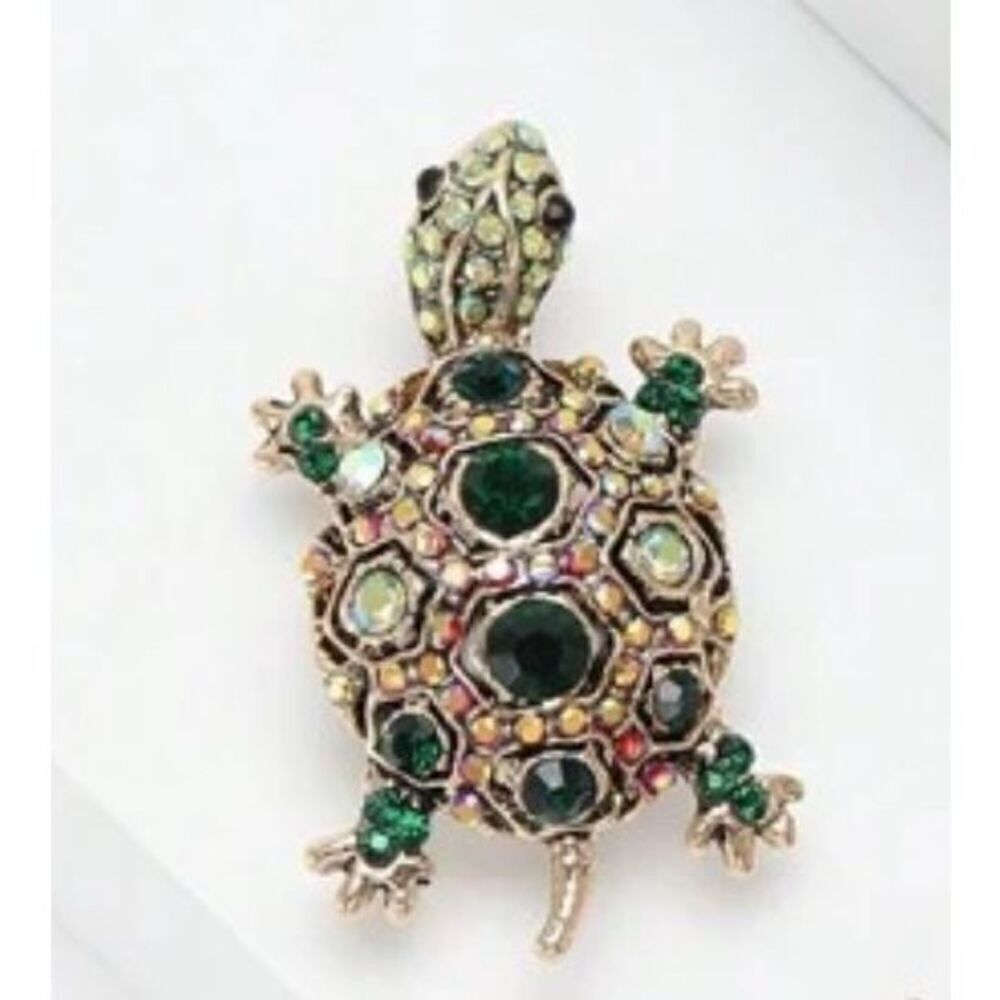 Turtle Brooch - Picture 2 of 5